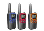 VOX Hands Free Rechargeable Walkie Talkies Friendly Material Blue / Black Color