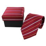colorful silk necktie with match gift box collection