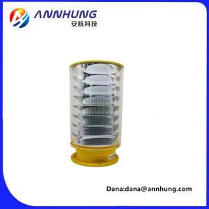 China IP67 ICAO Aviation Obstruction Light UV Lens FAA L856 Tower Warning Light factory