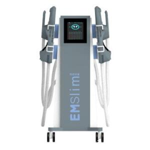 China 4 Handles EMSlim Nova Tesla Former Machine With RF factory