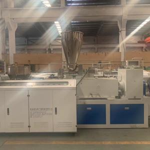 China 150kg/H 37kw Furniture Wpc Extrusion Machine 65mm Screw factory