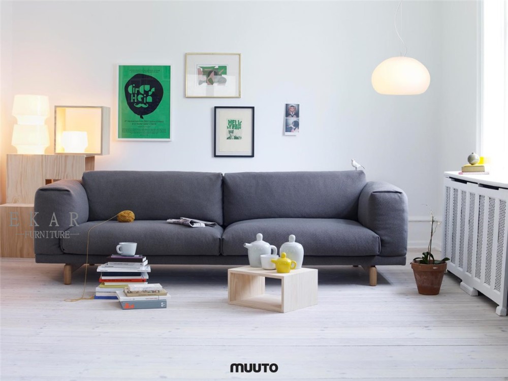 Latest Living Room Furniture Fabric 3 Seater Sofa ZZ-T-014