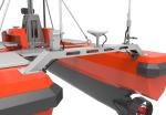 Hawkvine USV013 Oceanographic Survey Ships 60AH Battery Aluminum and carbon