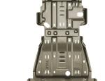 Black Radiator Skid Plate for Nissan Patrol Y62 Original Off-Road Vehicle