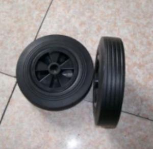 China Roll Container Wheelie Bin Wheel 200mm Garbage Can Wheel Replacement factory