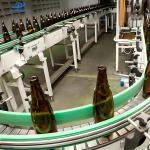 High Efficiency Bottle Conveyor Systems with POM and Stainless Steel Chain