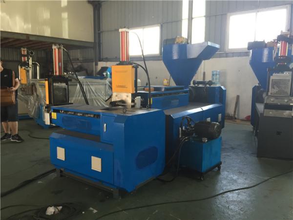 3 Phase Plastic Recycling Pellet Machine , Industrial Plastic Granulator Easy