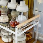 Wardrobe Organiser Drawer Multifunctional Compact Kitchen Organizer Spice Rack