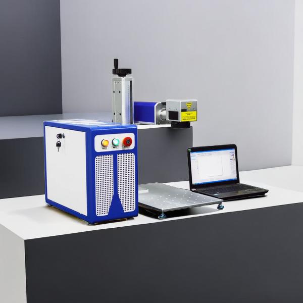 fiber laser marking machine 10w 20w silver gold inside ring laser marking