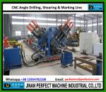 CNC High Speed Angle Drilling and Marking Line Used in Iron Tower Industry
