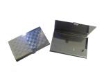 Fashionable Aluminium Business Card Carrying Case Elegant Pink Design