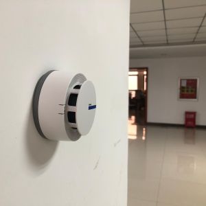 Interconnected Photoelectric Smoke Alarm Detector 95%RH Humidity