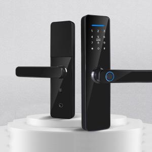 China Biometric Fingerprint Wifi Lock Tuya Zigbee TTlock Smart Digital Door lock factory