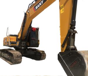 China Sany Used Excavators 21.5Ton Middle Road Construction Excavator Secondhand 2016 118 kw factory