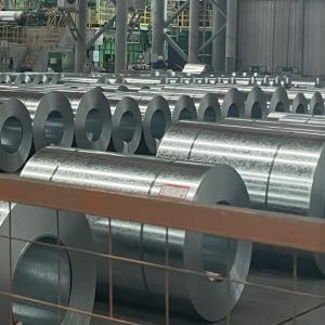 China Chromated Galvanized Steel Coils Range 0.2-3.0mm Yield Strength 195-420Mpa factory