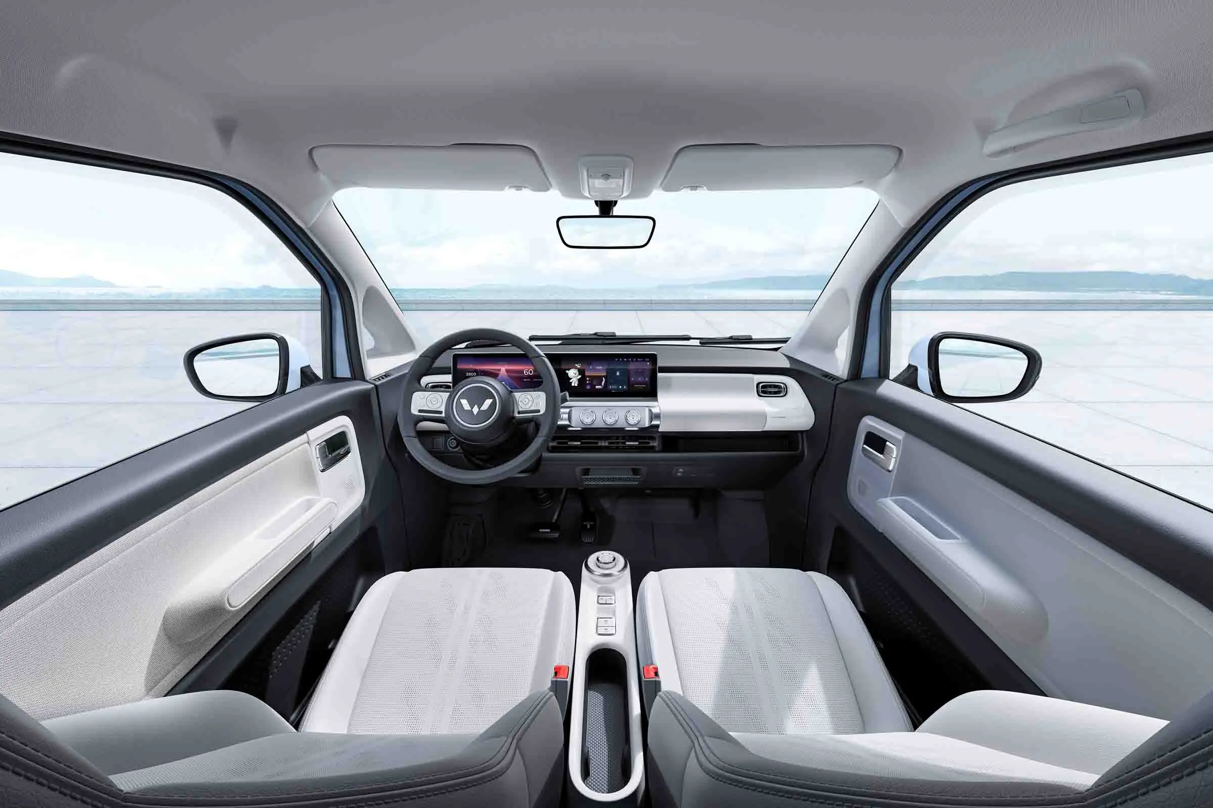 Pure Electric Wuling Air EV Mini Car 2023 Fast Charge Wuling Mini EV With Air Conditioner Number of doors 3