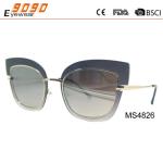 Hot Sale Mirrored Metal Sunglasses , UV 400 protection lens,suitable for men and