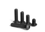 Class 10.9 Alloy Steel Pan Head Hex Drive Screws ISO7380 Black Oxide Alloy Steel