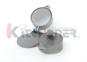 China Round Shaped BBQ Grill Tools For Outdoor Barbecue , Hamburger Patty Making Machine factory