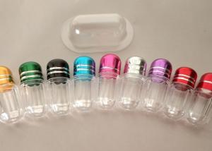 China Pink Polypropylene Small Pill Bottles 10ml Clear Plastic Pill Bottles factory