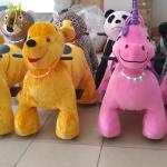 Hansel amusement park animal battery operated ride horse animal safari rides