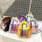 Nylon cloth shoulder bag 2018 new tide Korean fashion letter backpack UL ZZANG