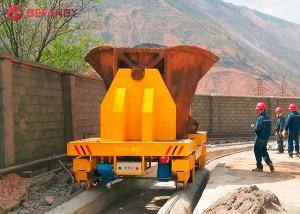 China Motorized Factory Hot Metal Ladle Car On Rail factory