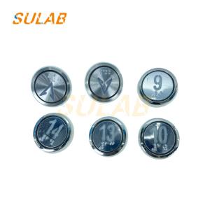 China A4N18639 Elevator Parts Lift High Quality Stainless Steel Elevator Push Button factory