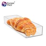 Factory Wholesale Plastic transparent food storage container for dessert shop