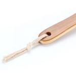 Bristle Sisal Custom Logo Wooden Shower Brush For Exfoliation And Skin Care