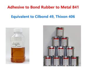 China Adhesive to Bond Rubber to Metal 841 Equivalent to Cilbond 49, Thixon 406 factory
