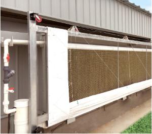 China Cellulose Honeycomb Evaporative Rigid Media Cooler Pads factory