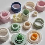 Medical Silicone Injection Molding Rubber Moulding Parts 20-90Shore A
