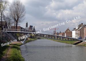 China Aluminum Prefabricated Foot Bridges Varies In Length 50 Years Lifespan factory