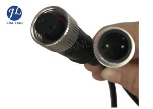China Male To Female 2 Pin M12 Aviation Cable For Bus Camera Video Rear View System factory