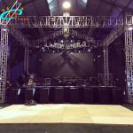 Outdoor Stage 12M Spigot Aluminum Lighting Truss
