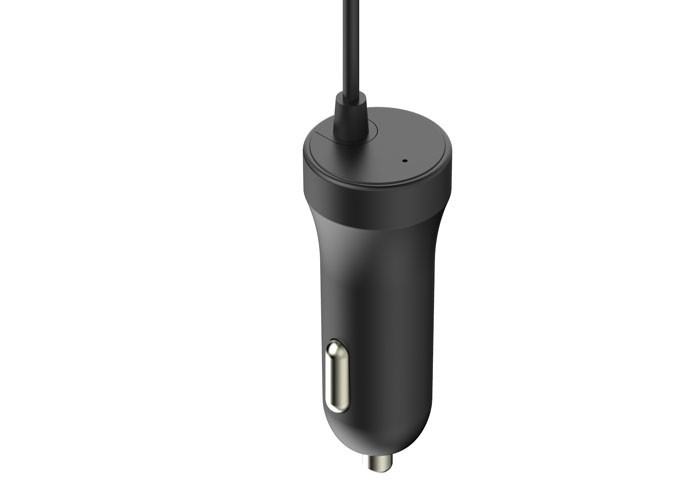 Type C USB Car Charger With Single USB Port 2.4A / 3A White / Black