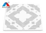 Airport Suspended Lay In Ceiling Panels Perforated With Powder Coated
