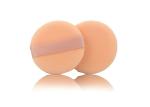 Beautiful Cosmetic Powder Puff Makeup , Round White Face Powder Makeup Sponges