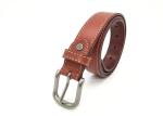 Anti - Silver Pin Buckle Casual Jeans Leather Belt For Men / Kids / Girl