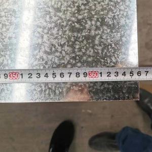 China 0.3-3.00 MM Hot Dip Galvanized Steel Sheet / Plate For Home Appliances factory