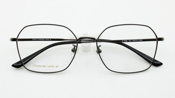 Men Women Pure Titanium Eyeglasses with Unbreakable Temples Durable Business