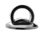 Accessories Pot Ear Handles Metal Cookware Parts Stainless Steel Handles For