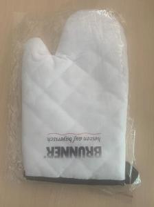 China Cute Cotton Heat Resistant Sublimation Cooking Oven Mitts factory