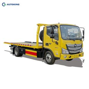 China Foton 4x2 Rotator Wrecker 160hp Tow Truck Flat Bed Sinotuk Howo Recovery factory