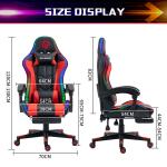 Get the Ultimate Gaming Experience with this Leather RGB Racing Computer Gaming