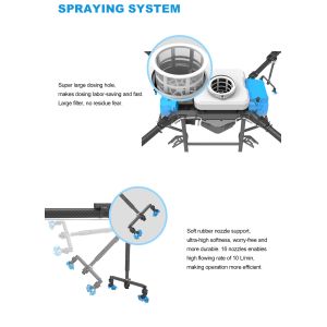 High-altitude Autonomous Spraying Drone Agricultural UAV Crop Spraying Drone