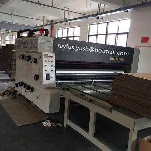 China Chain type Flexo Printer Slotter, Flexo Printing + Rotary Slotting + Creasing factory