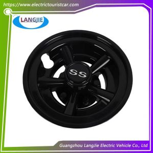 China Yamaha Chrome Alloy Wheel Cover Golf Cart 4x8 Inch Wheel Hub Accessories on sale