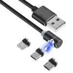 Strong Connection Type C Magnetic Charger , Magnetic Charging Cable Usb C